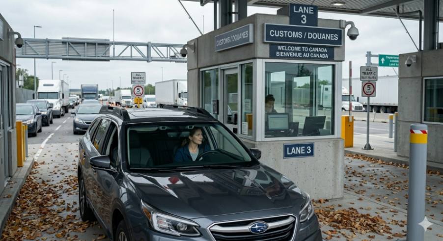 Border Crossing Check Entering Canada as a Green Card Holder