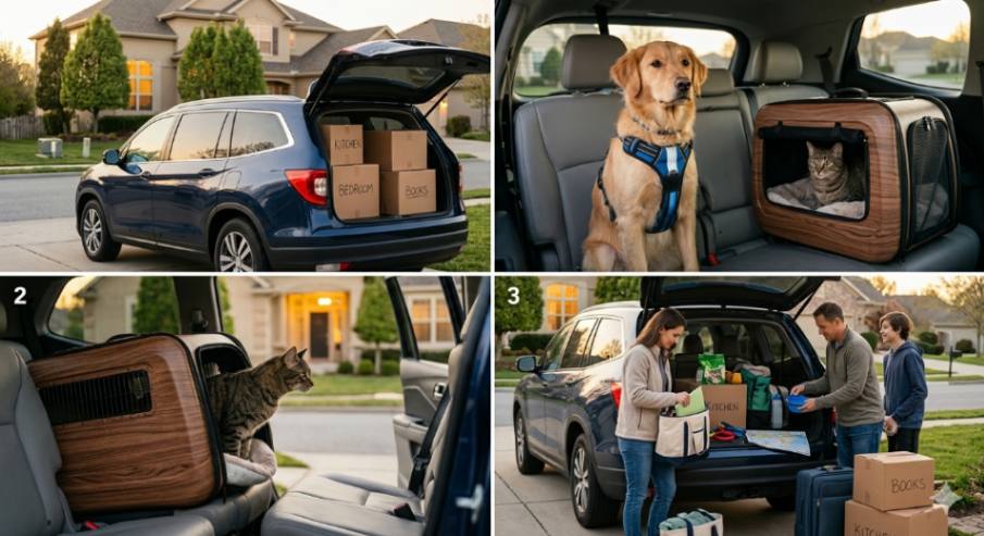 Move Across Country with Pets